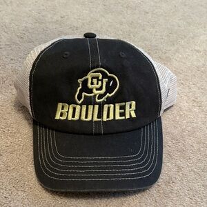 Top of the World Black and Gold Boulder Hat
